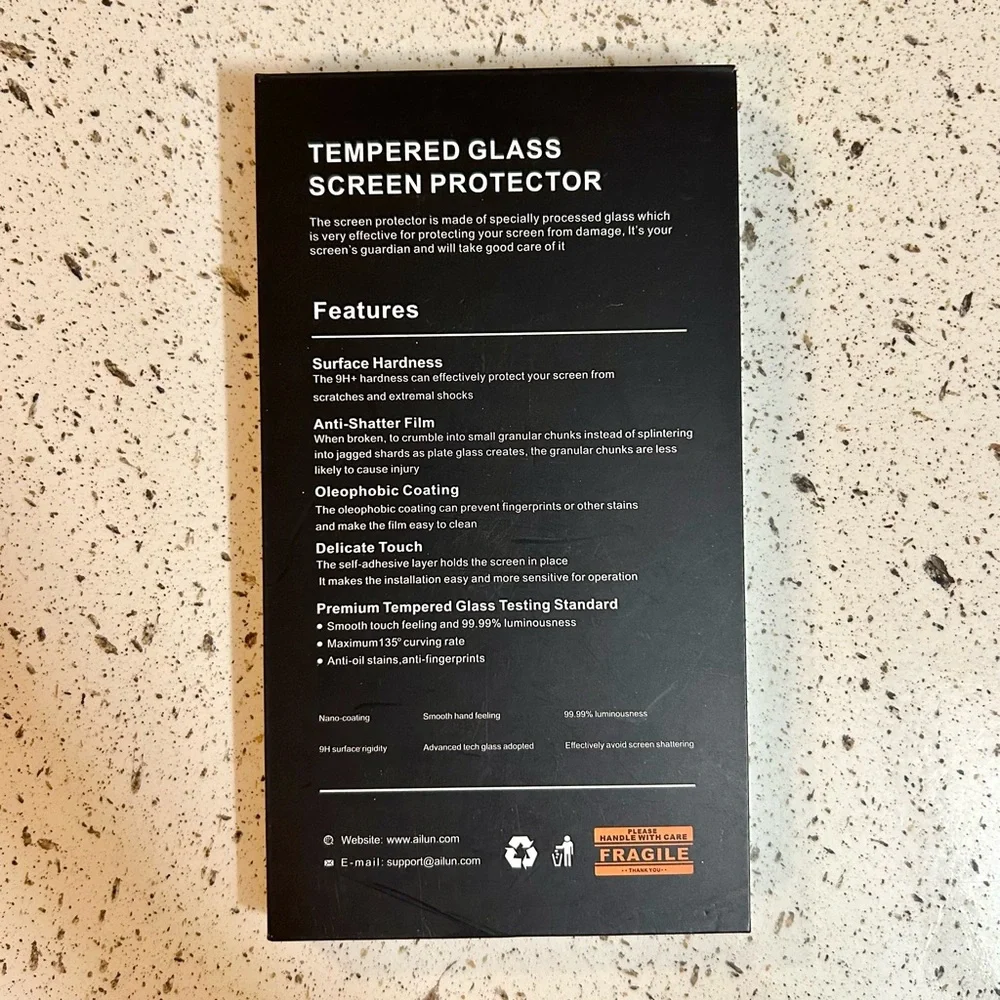 Ailun Glass Screen Protector Kit for iPhone